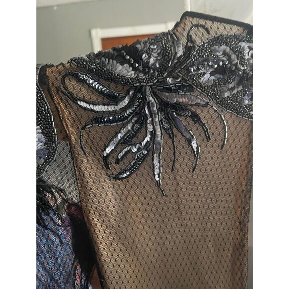 Vintage Paul Louis Orrier Beaded Gown - Picture 12 of 14